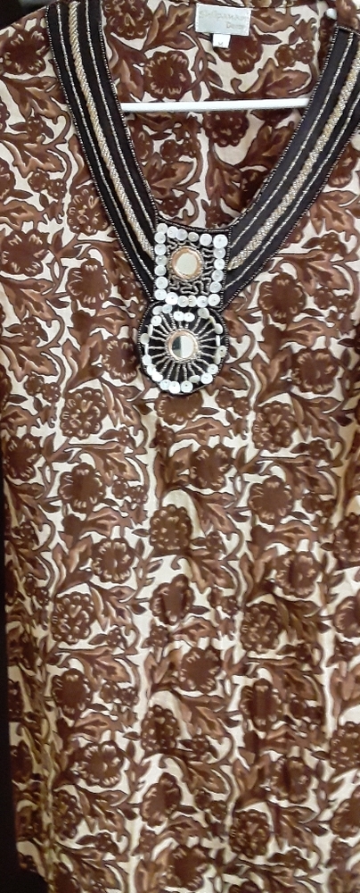Indian Style Caftan Tunic Top